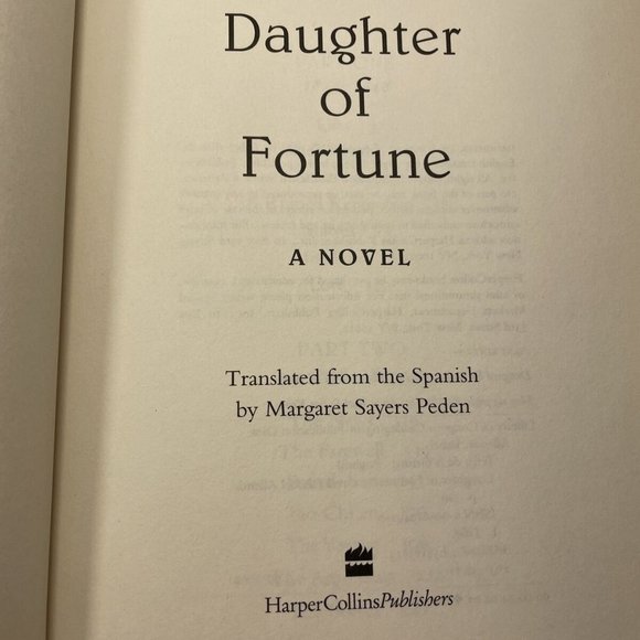 Daughter of Fortune: A Novel (1999 Hardcover, Isabel Allende) w/ Dustcover - Picture 6 of 12